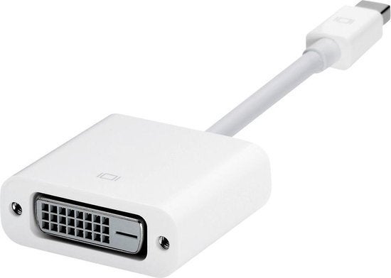 Apple - Mini DisplayPort - DVI Adapter - 0.2 m - Wit, Apple Distribution International, Ophalen of Verzenden, Zo goed als nieuw