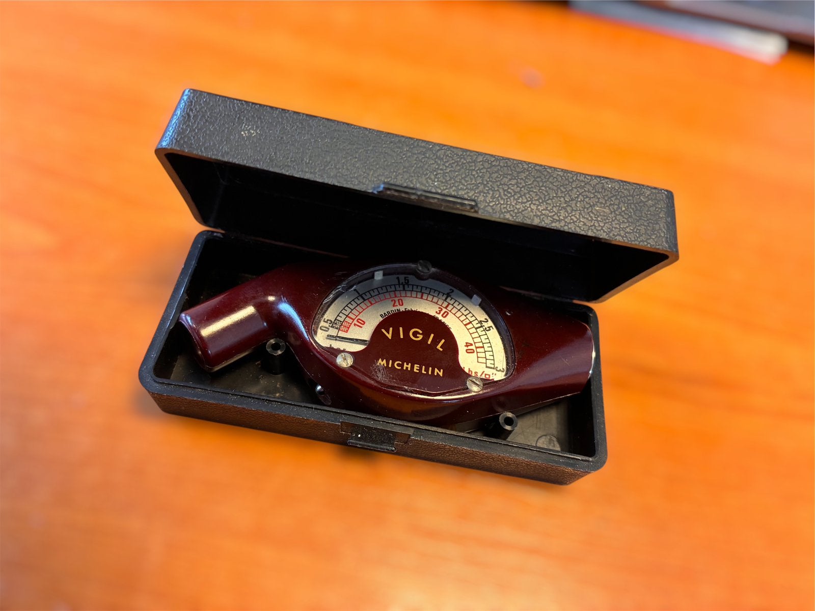 Michelin bandenspanningsmeter vintage, Ophalen of Verzenden, Michelin, Onbekend, Onbekend
