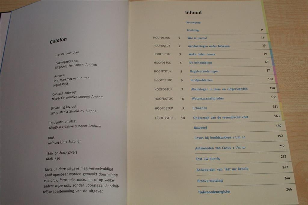 Voeten en Reuma — Uitgebreide Gids met Veel Illustraties, Ophalen of Verzenden, Zo goed als nieuw