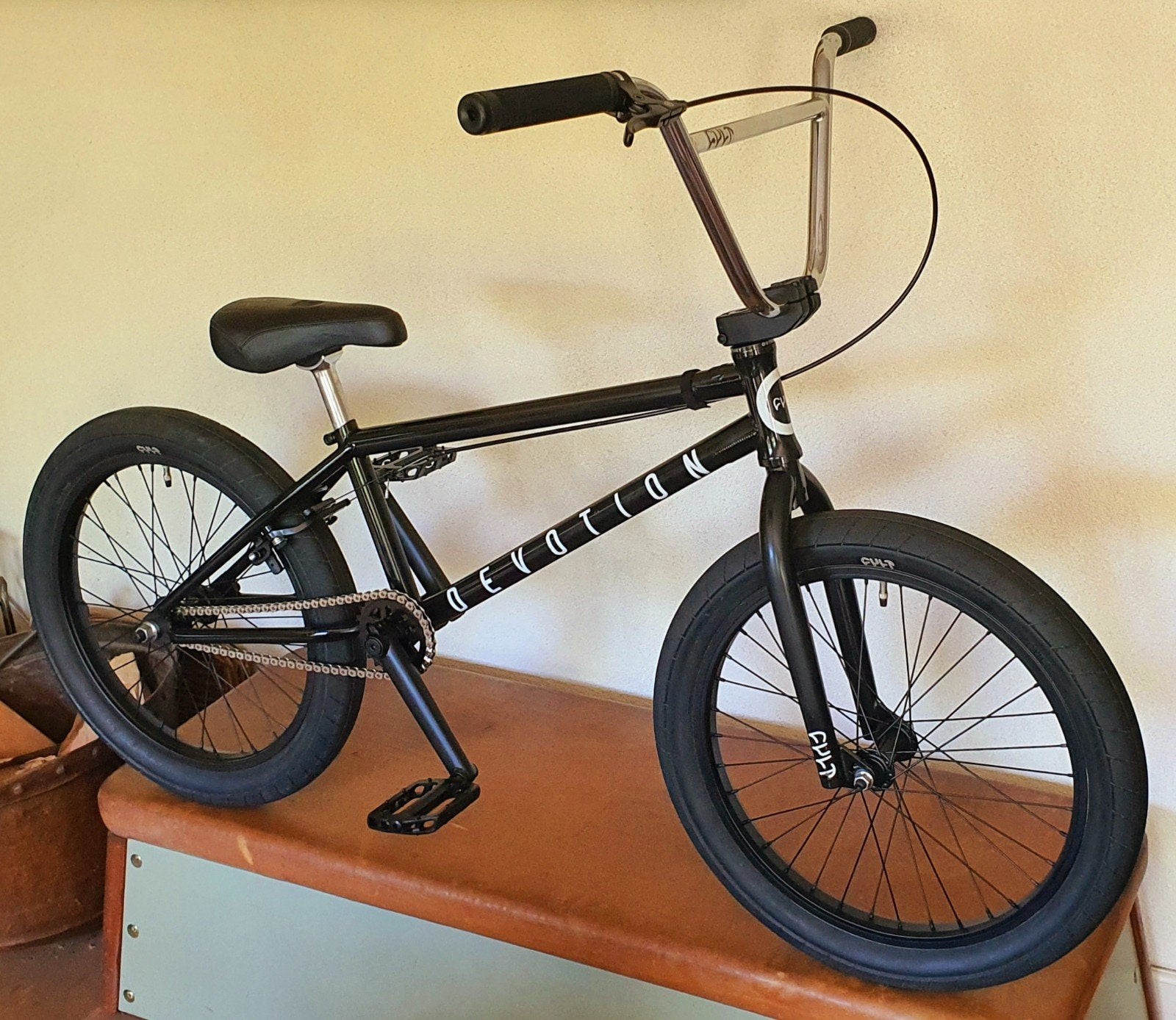 Freestyle Cult Devotion BMX pumptrack, Fietsen en Brommers, Fietsen | Crossfietsen en BMX, Ophalen, Gebruikt, Staal, V-brakes