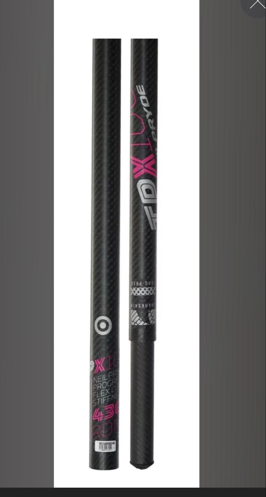 NeilPryde TPX 100% RDM 430 - TK of ruil, Ophalen, Zo goed als nieuw, Neilpryde, Mast