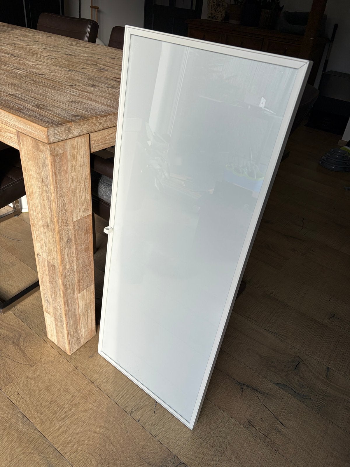 IKEA Hogbo Deuren Wit - Glazen Deur voor Billy Kasten, Ophalen, Minder dan 50 cm, Gebruikt, Glas