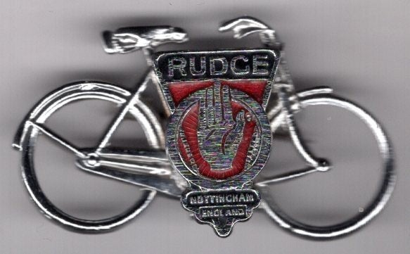 Rudge Whitworth - Nottingham [GBR] fiets speldje ( G_071), Verzenden, Nieuw, Transport, Speldje of Pin