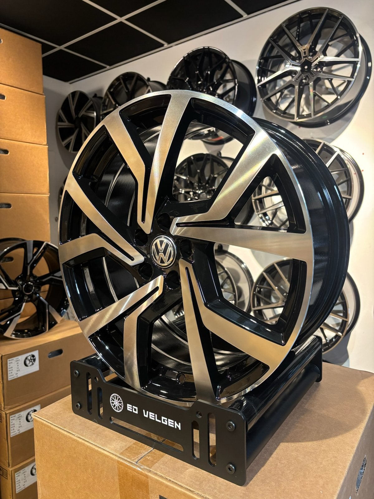 19 inch velgen voor Volkswagen “BRESCIA” look Golf/A3/Leon, Auto-onderdelen, Banden en Velgen, 19 inch, Velg(en), Nieuw, Ophalen of Verzenden
