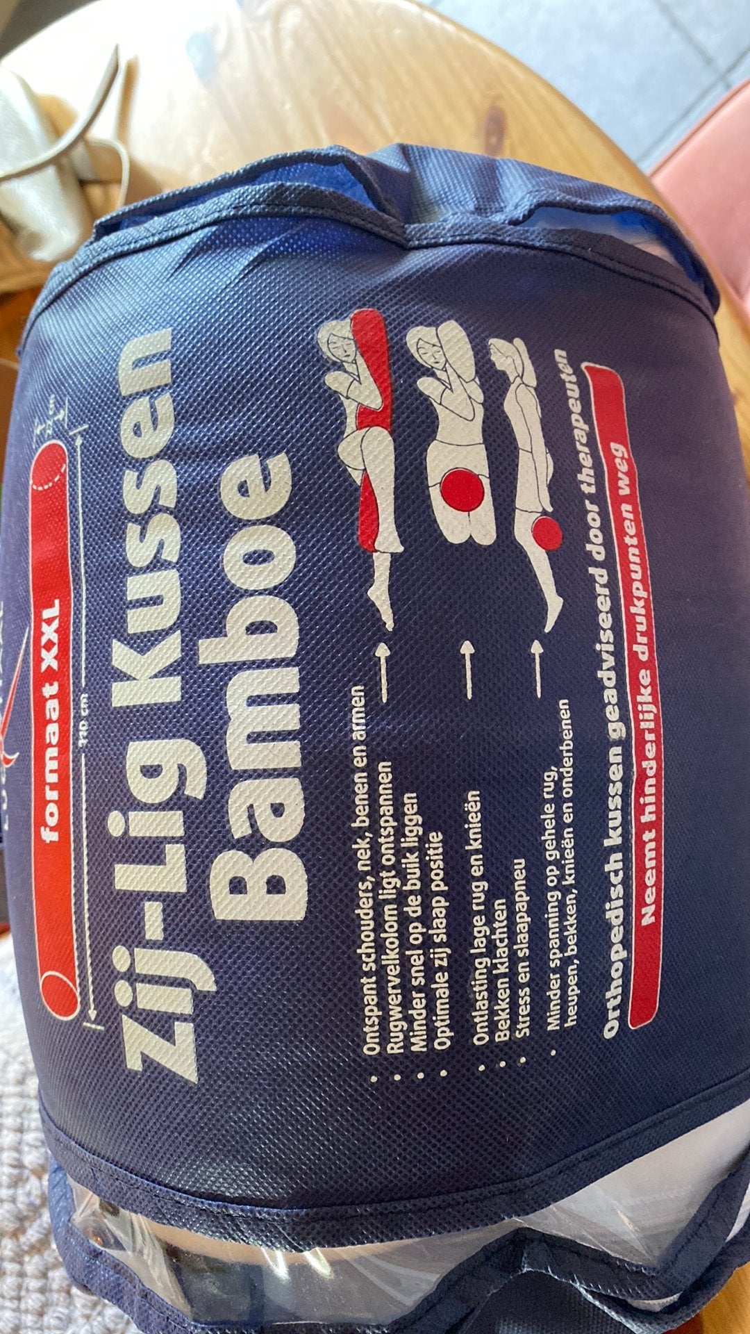 Zij lig kussen 110 cm, Ophalen of Verzenden, Nieuw