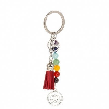 Yoga / chakra sleutelhanger, Ophalen of Verzenden, Nieuw