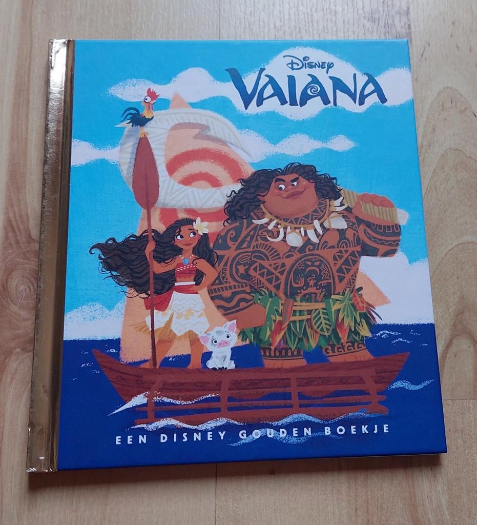 Vaiana gouden boekje, Ophalen of Verzenden, Zo goed als nieuw, Walt Disney