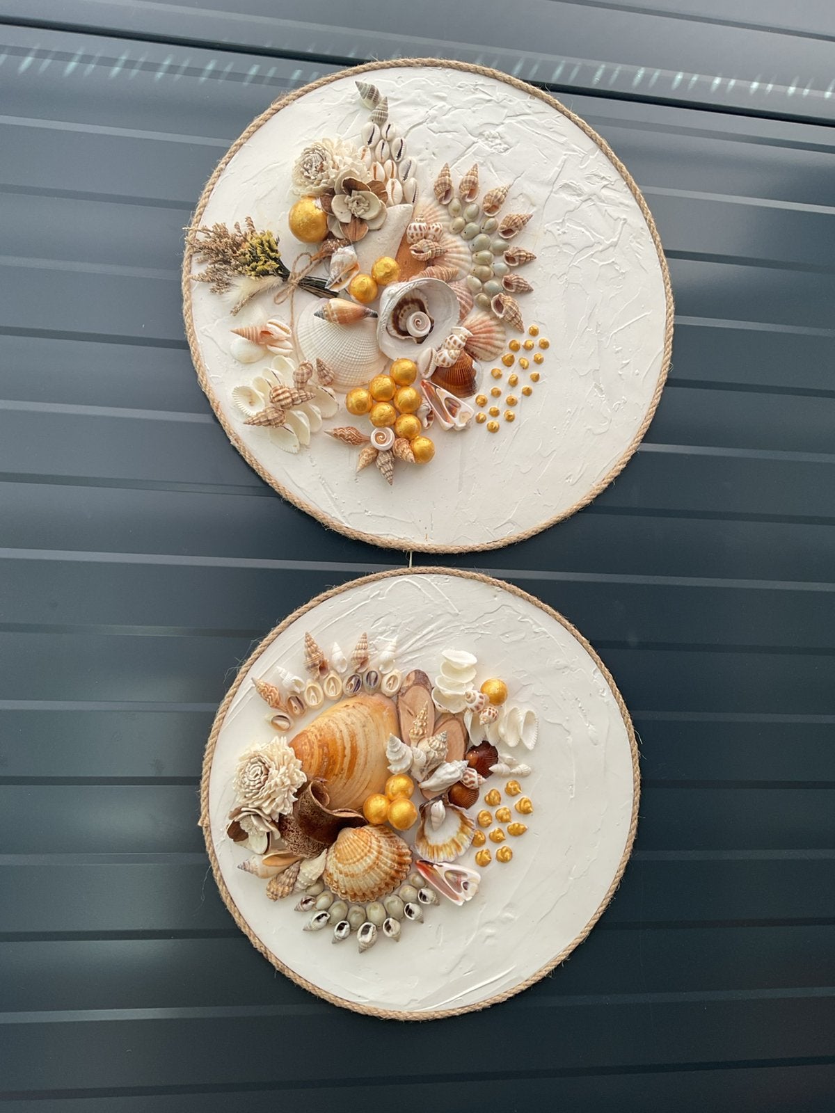 Nieuw!! Unieke handgemaakte set(2 st) wanddecoratie, Ophalen of Verzenden, Nieuw
