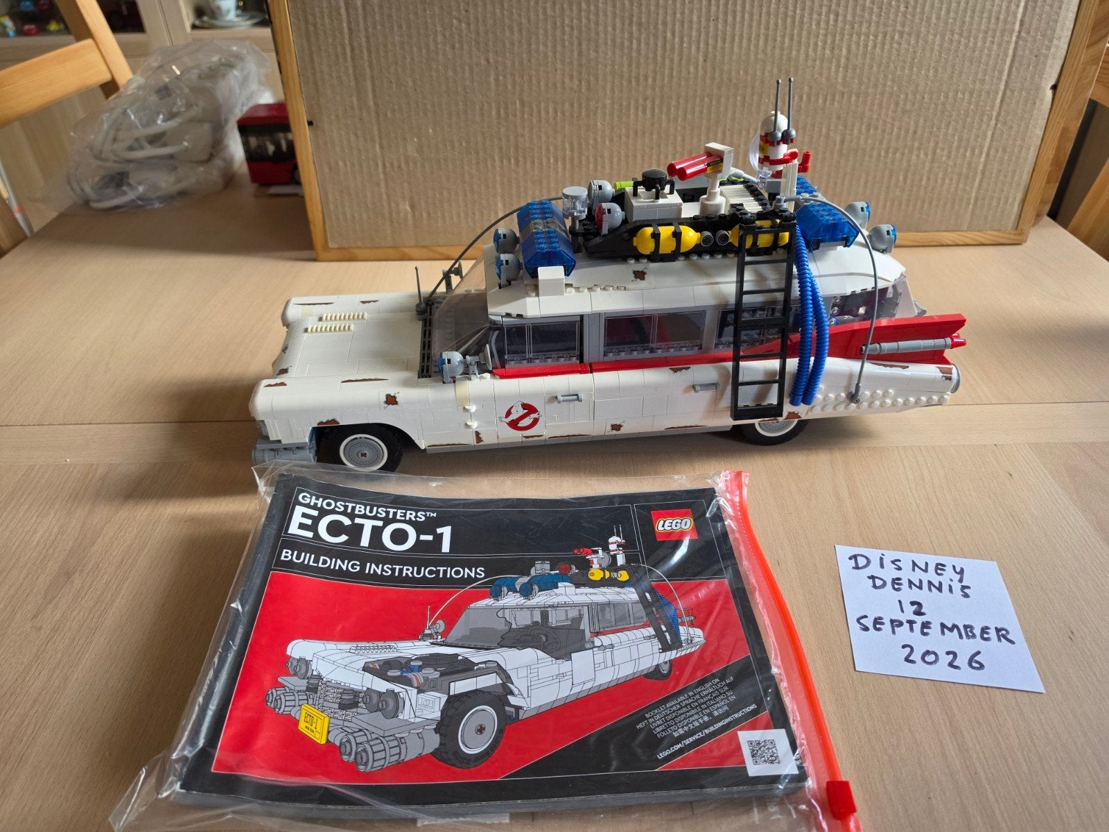 Lego Icons Ghostbusters Ecto-1 10274, Ophalen of Verzenden, Zo goed als nieuw