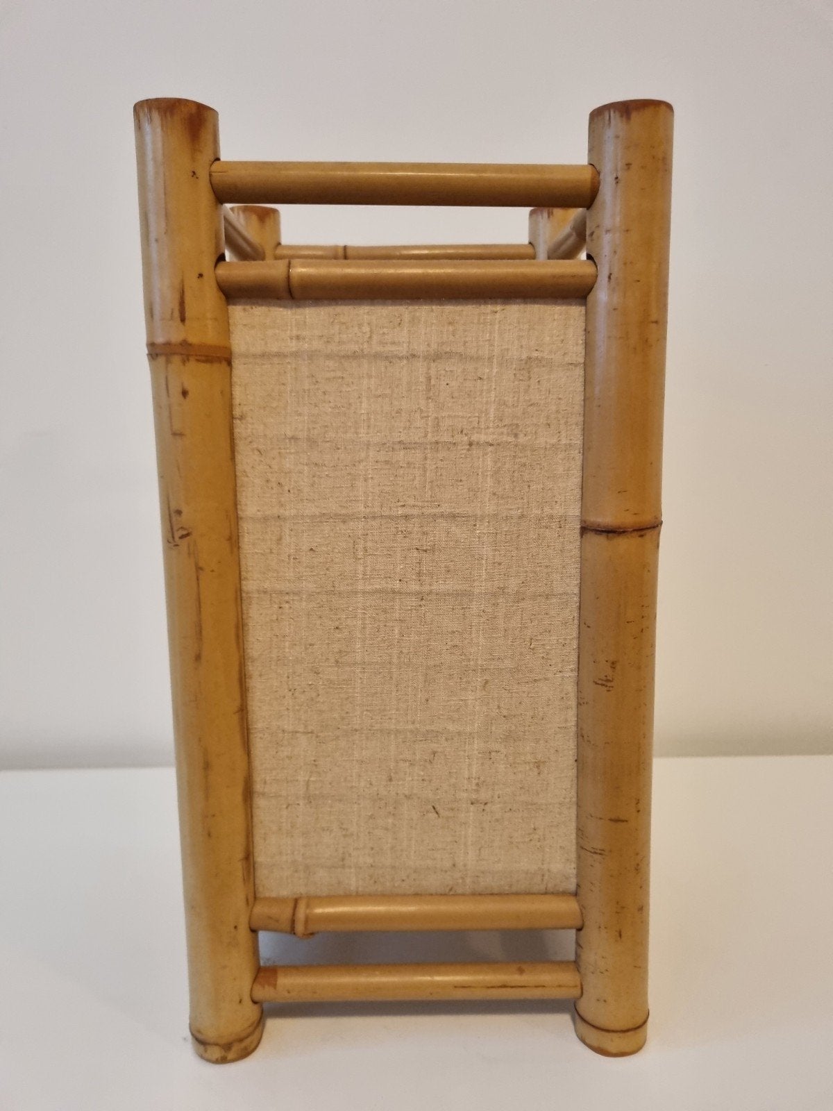 Bamboe lamp/ deco, Ophalen