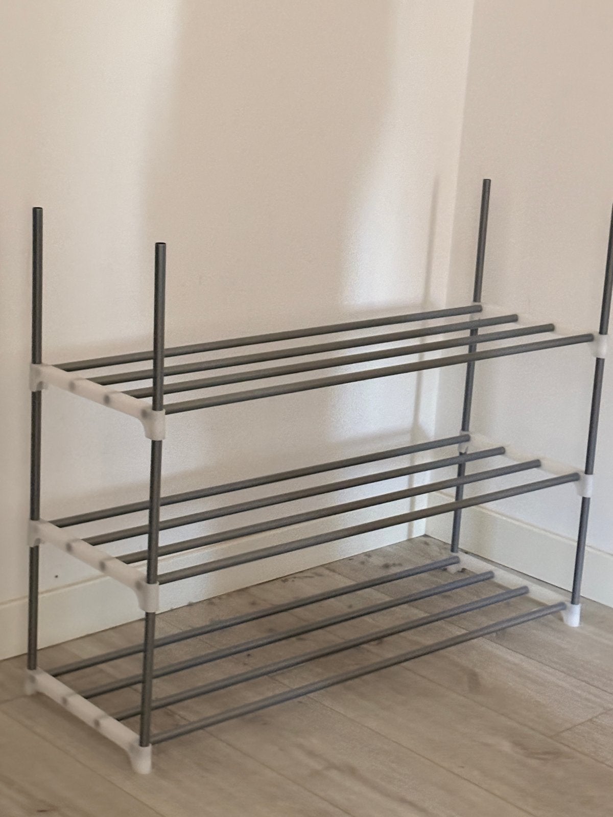 Schoenenrek met 4 lagen - Grijs, Huis en Inrichting, Ophalen, Gebruikt