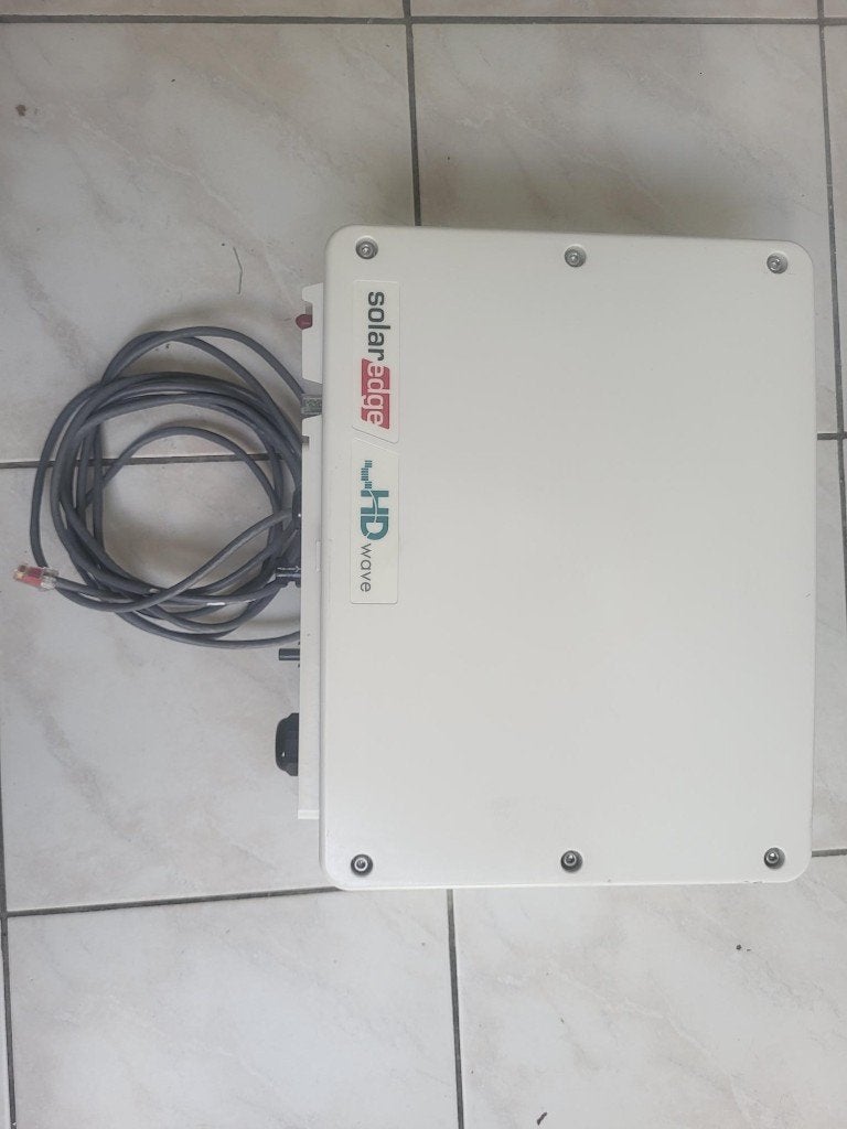 SolarEdge omvormer SE3000 HD Wave Setapp, Ophalen of Verzenden, Zo goed als nieuw, Overige typen, 200 wattpiek of meer