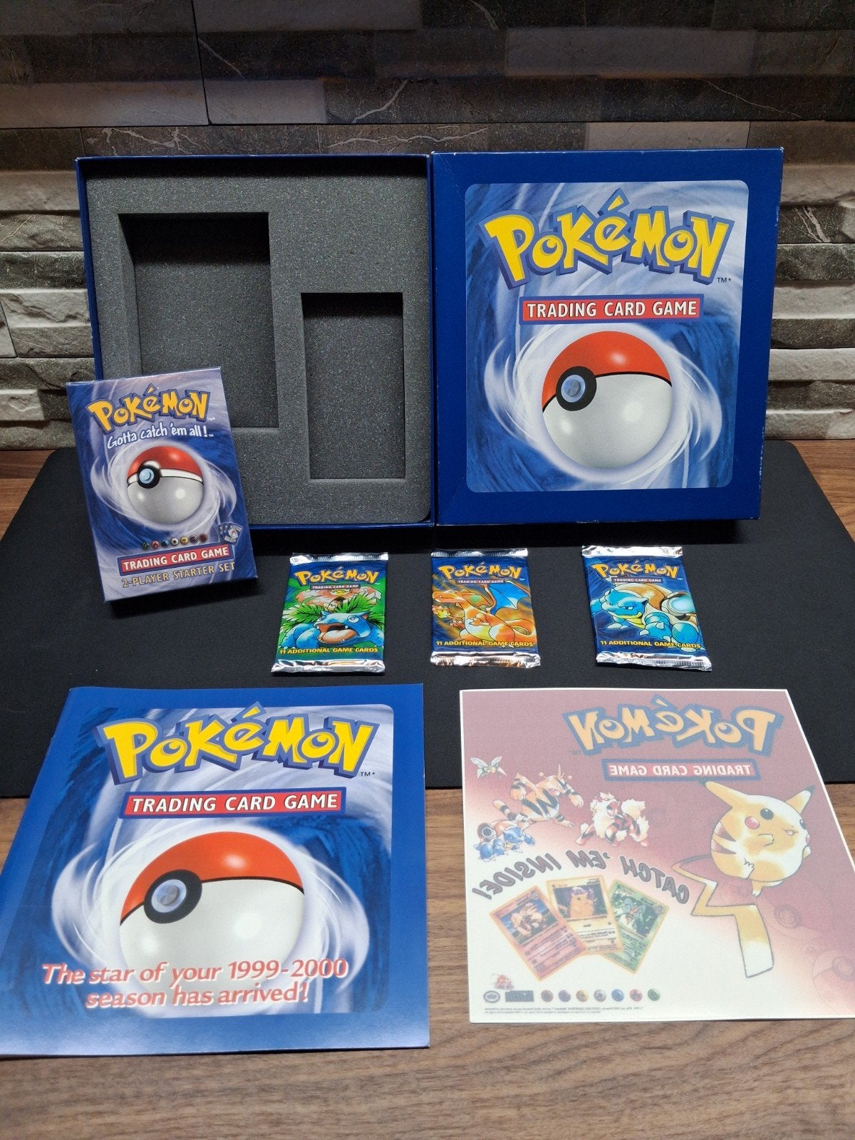 Pokémon Trading Card Game 2-Player Starter Set (1999-2000), Ophalen of Verzenden, Zo goed als nieuw, Starterdeck