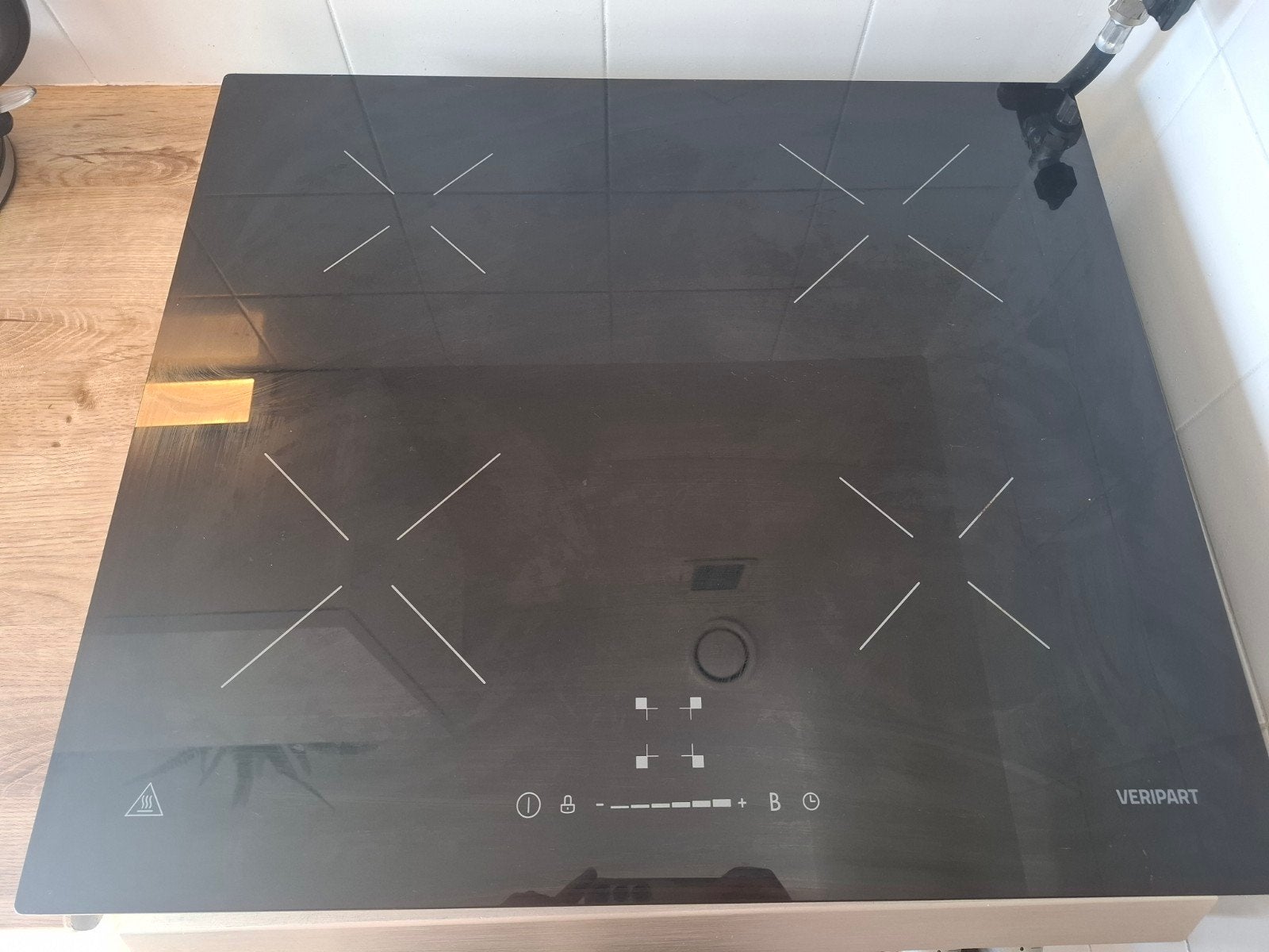 Veripart VPVKP4ZF1 Inductiekookplaat - Zo goed als nieuw, Ophalen, 4 kookzones, Zo goed als nieuw, Inductie