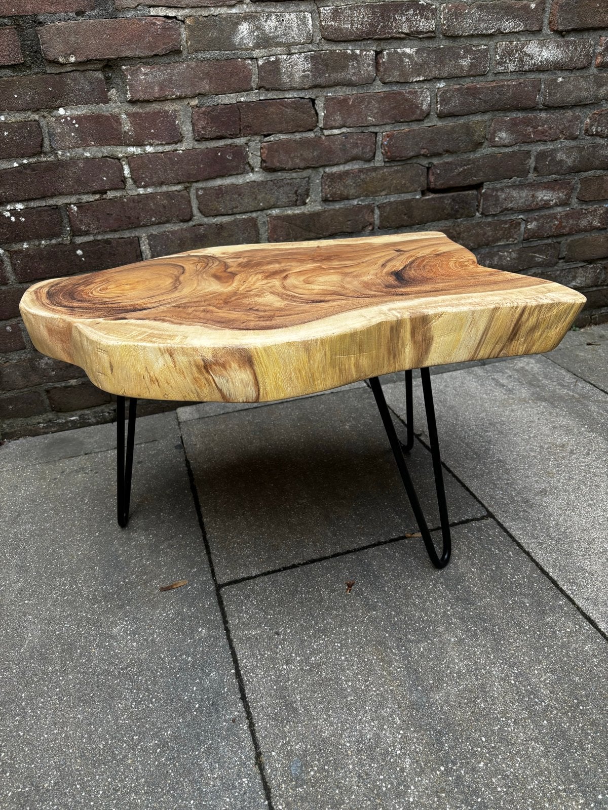Unieke Suarhouten Salontafel. Nieuw, Ophalen, Minder dan 50 cm, 50 tot 100 cm, Nieuw