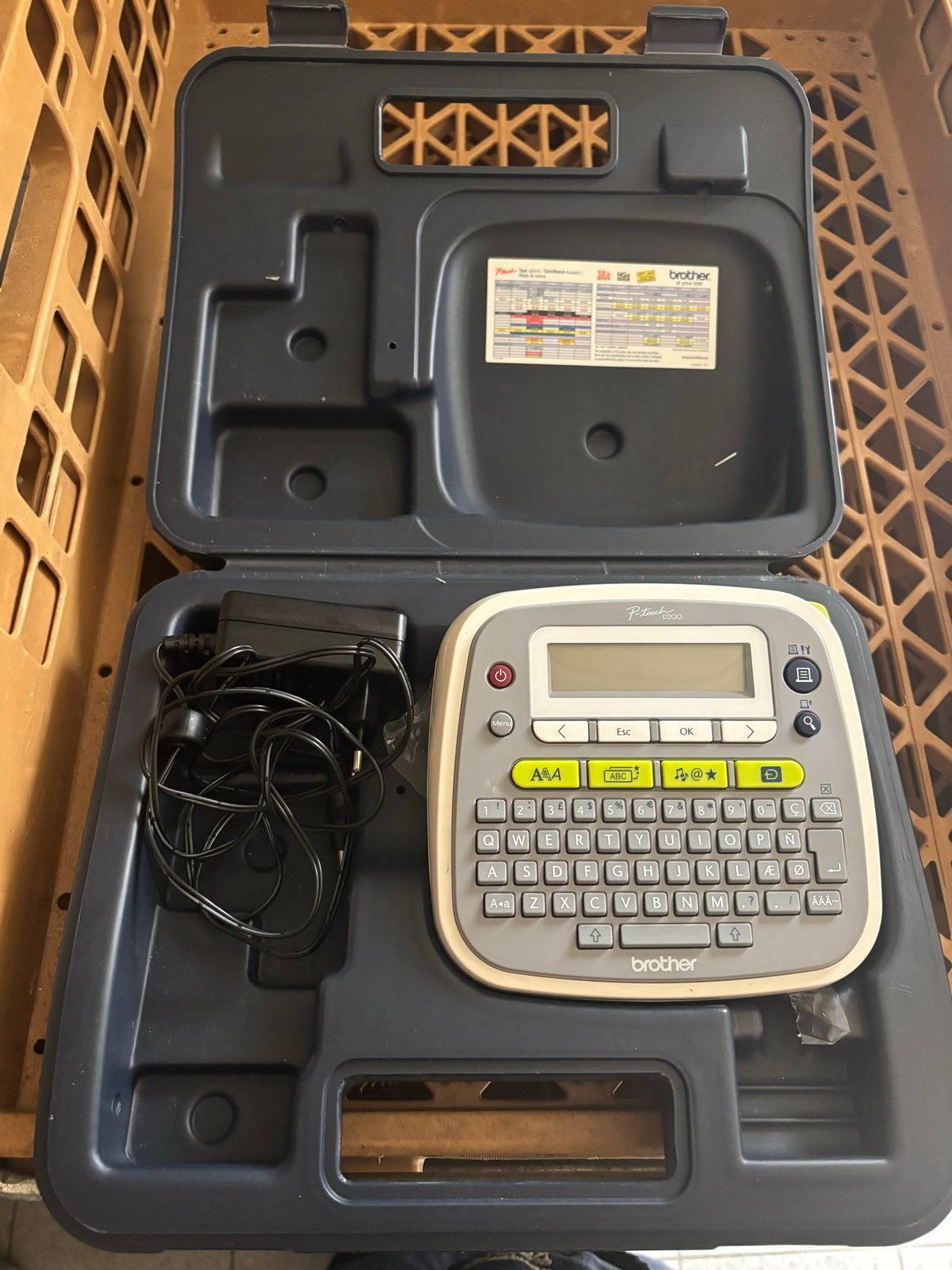 Brother P-Touch PT-H300 labelprinter - Zo goed als nieuw, Computers en Software, Labelprinters, Zo goed als nieuw, Qwerty, Tape-label