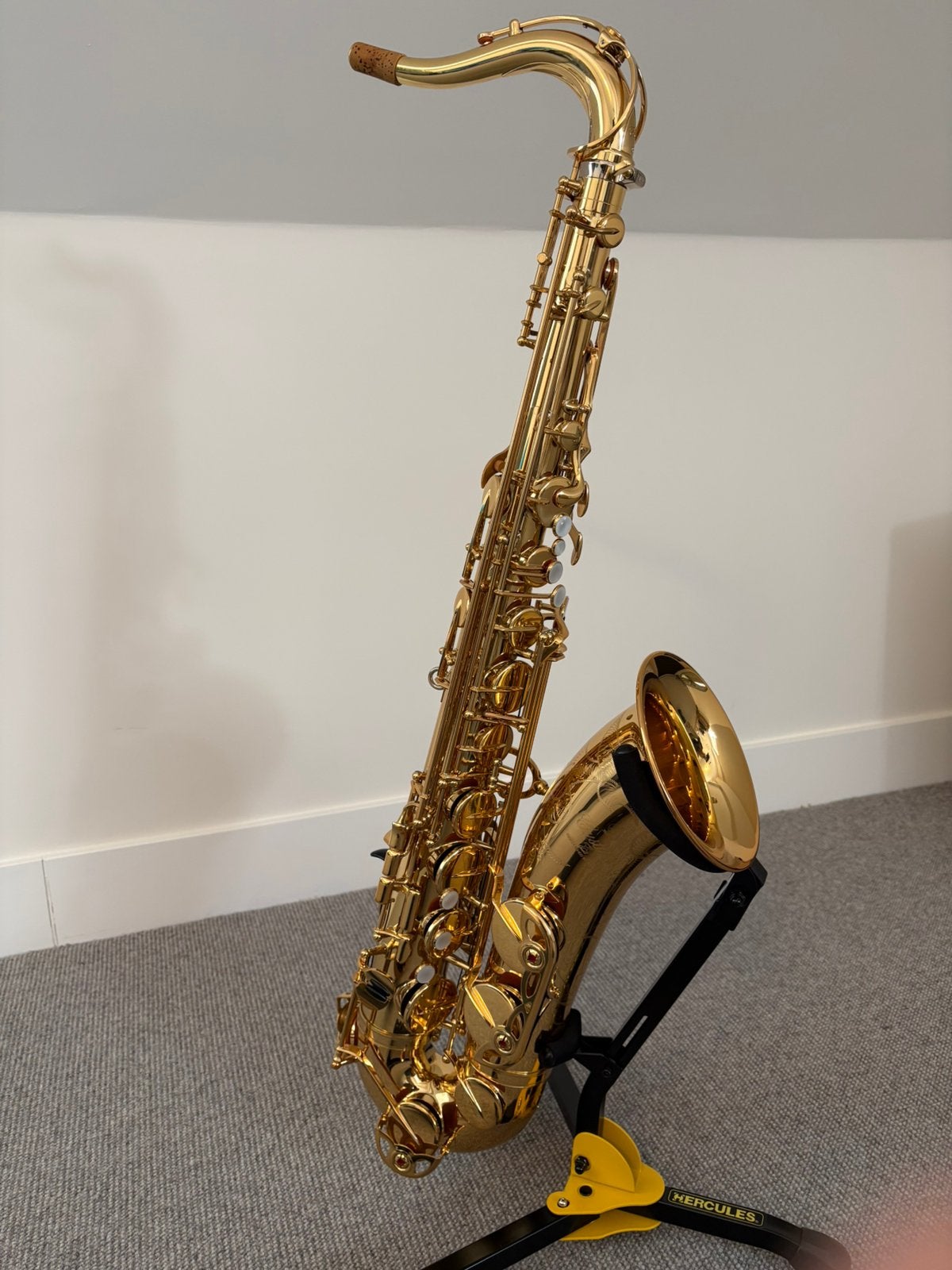 Yamaha Custom 82Z tenorsaxofoon met G1 en C1-hals + koffer, Muziek en Instrumenten, Ophalen, Zo goed als nieuw, Tenor, Met koffer