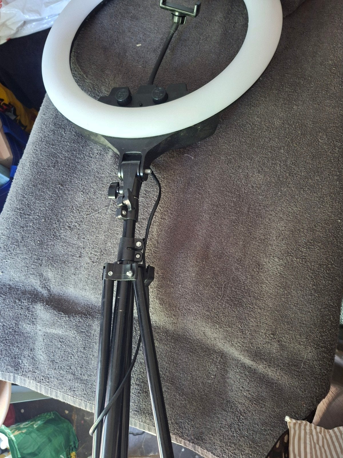 lamp met houder tel led, Audio, Tv en Foto, Fotografie | Fotostudio en Toebehoren, Ophalen, Lamp of Flitsset