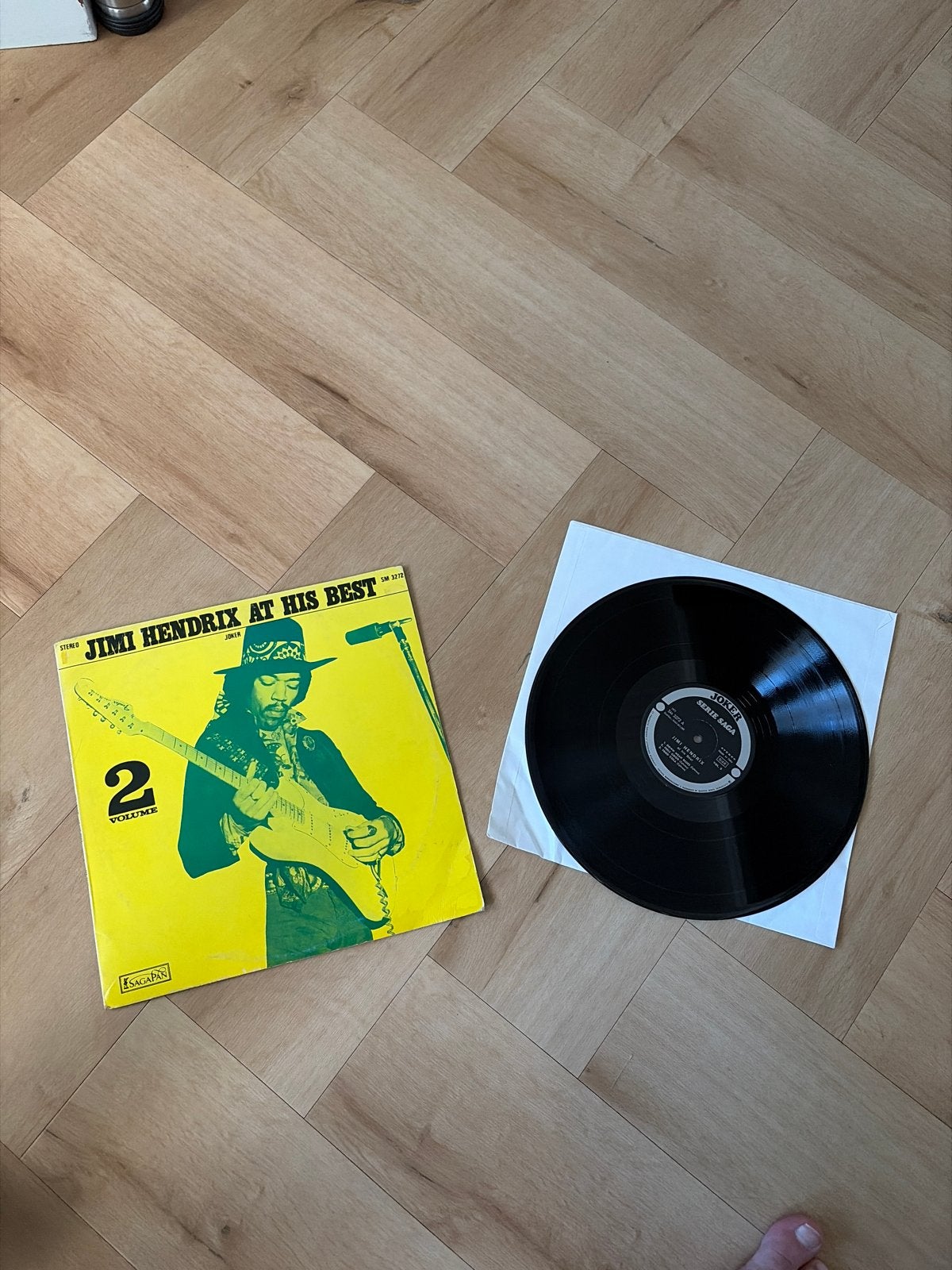 Jimi Hendrix at his Best Volume 2 LP - Pop/Rock, Ophalen, LP, Gebruikt, Pop
