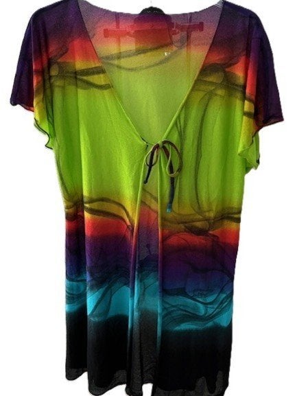 SUNFLAIR hesje cover up badpak/bikini mt 40, Overige typen, Zo goed als nieuw, Sunflair, Meerkleurig