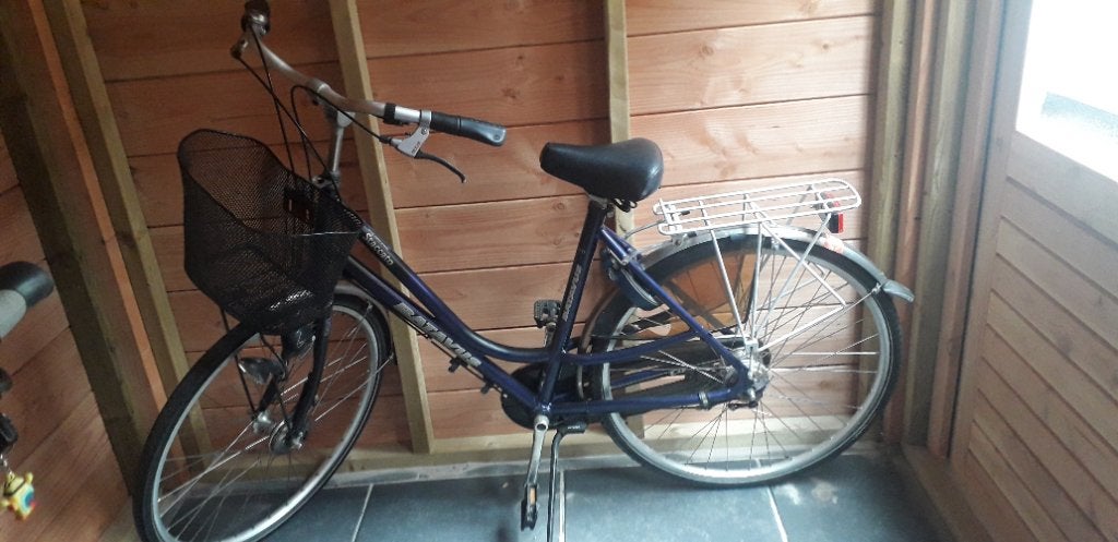 Damesfiets Batavus Staccato 52 cm, Fietsen en Brommers, Fietsen | Dames | Damesfietsen, Ophalen, Gebruikt, Versnellingen, Batavus
