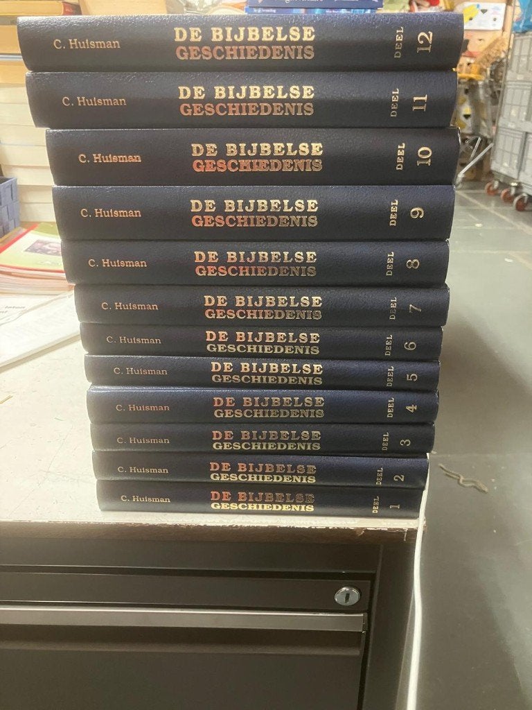Bijbelse geschiedenis. C. Huisman 12 delen, Ophalen of Verzenden, Zo goed als nieuw