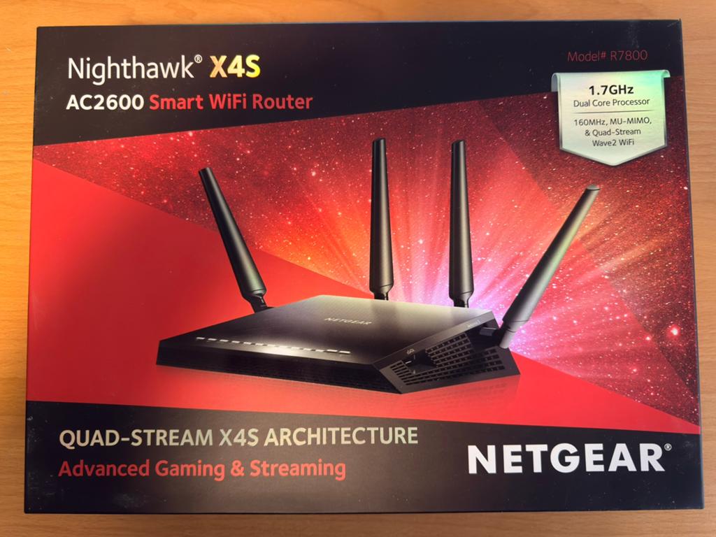 NETGEAR nighthawk model: R7800 X4S AC2600:, Ophalen, Zo goed als nieuw