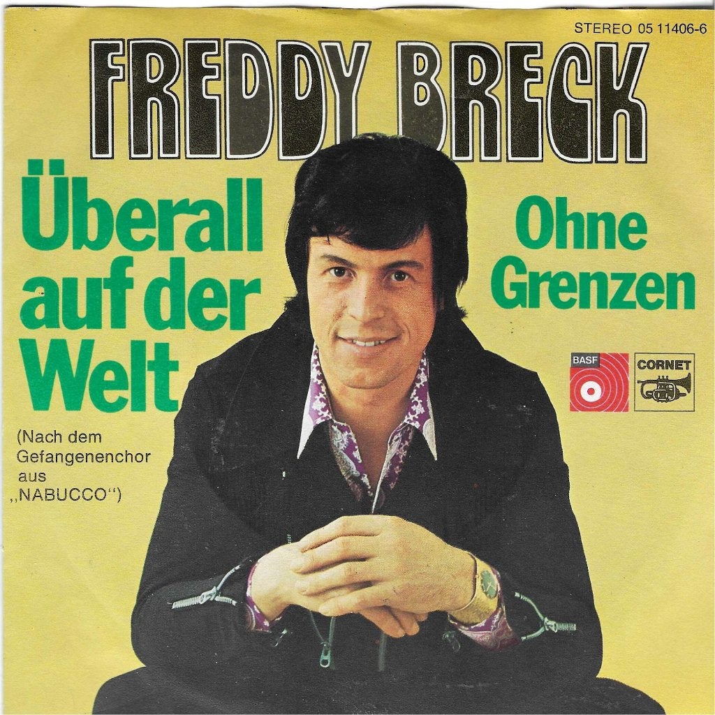 vinyl single  Freddy Breck, Ophalen of Verzenden, Gebruikt, Pop