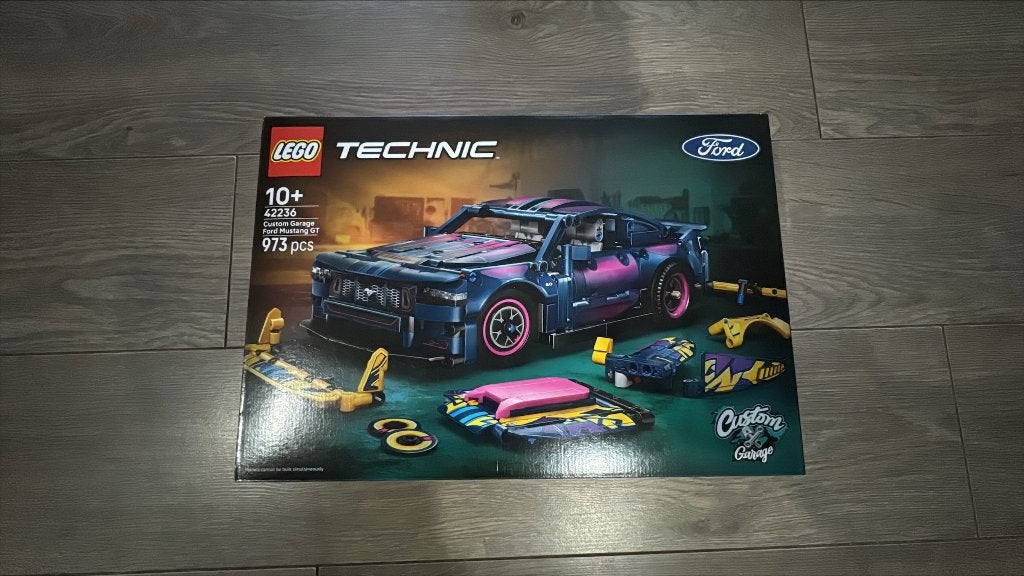 Lego Technic 42236 Aanpasbare Ford Mustang GT auto NIEUW, Lego, Nieuw, Ophalen of Verzenden, Technic
