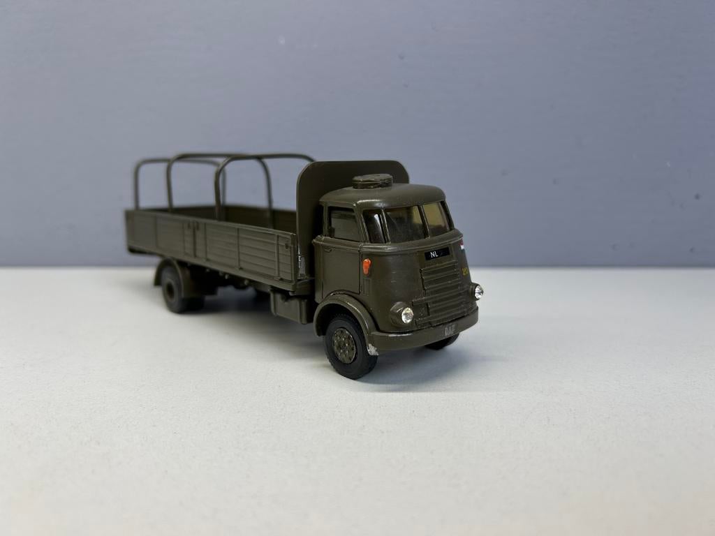 Militair Leger Defensie Daf zwaar bouwkit Lion toys Miho?, Ophalen of Verzenden, Bus of Vrachtwagen, Lion Toys