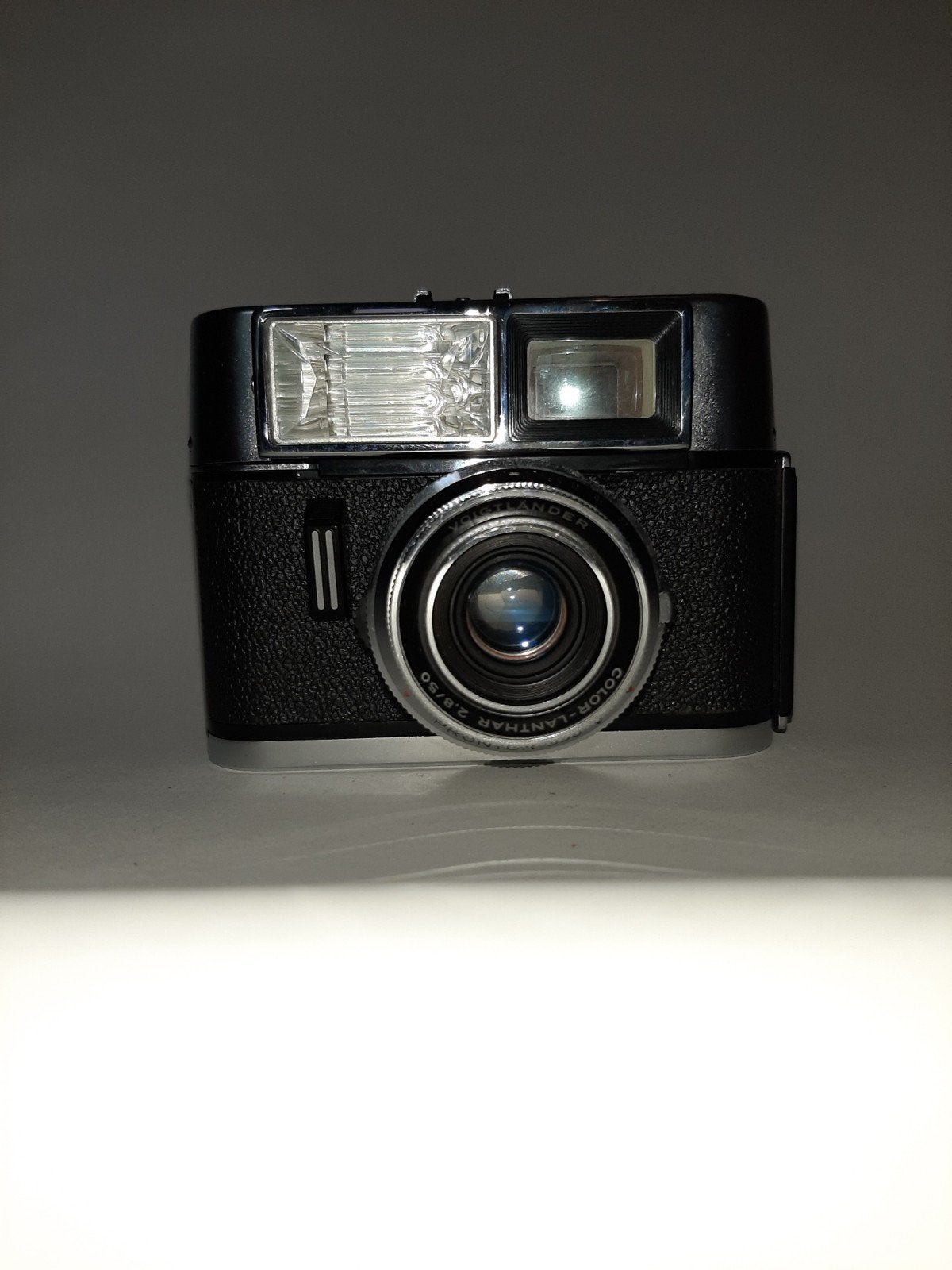 Voigtländer Vitrona Analoge Camera met tas, Audio, Tv en Foto, Fotocamera's Analoog, Ophalen of Verzenden, Zo goed als nieuw, Compact
