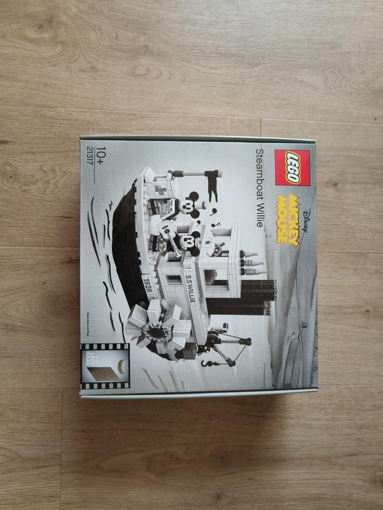 Lego 21317 Steamboat Willie, Ophalen of Verzenden, Nieuw, Complete set, Lego