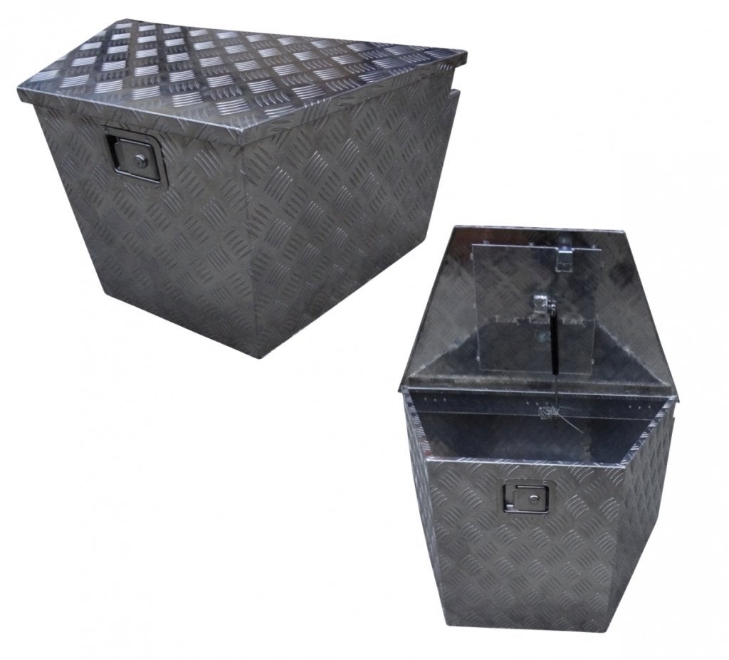 Aluminium Gereedschapkist Dissel / Aanhanger - Trapezium, Niet ingevuld, Niet ingevuld, Nieuw, Ophalen of Verzenden