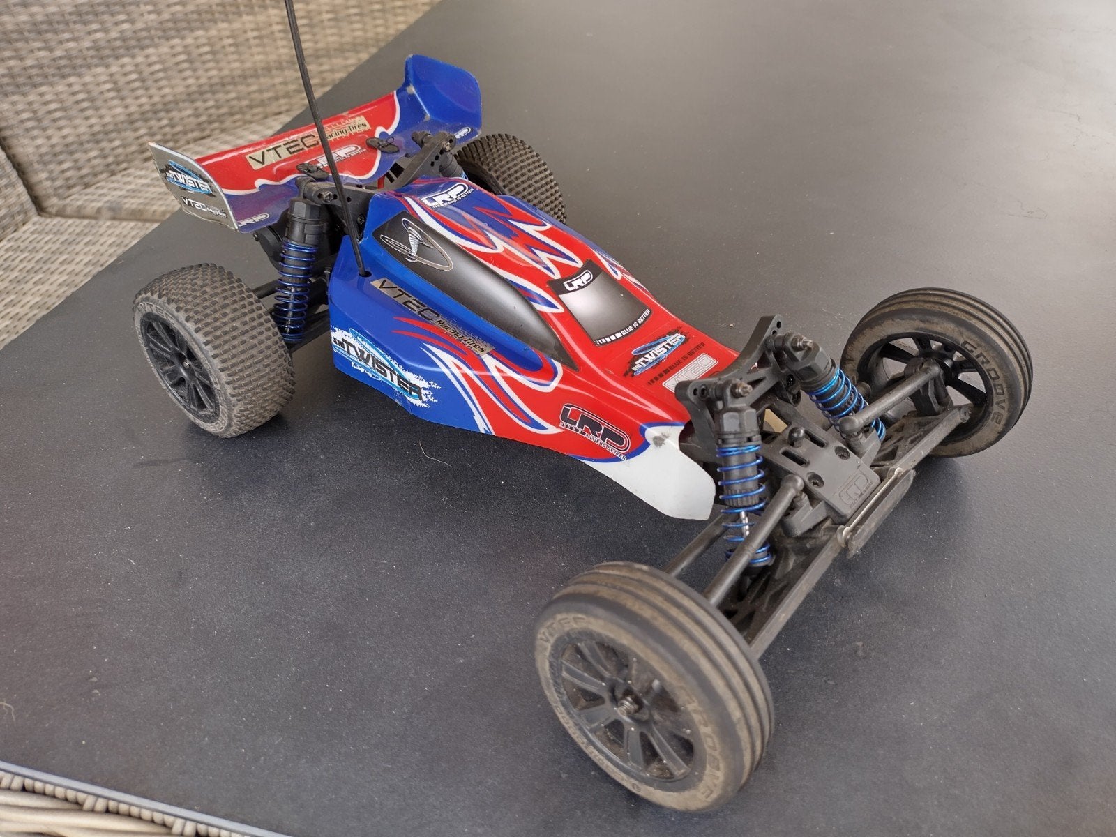 LRP Twister met nieuwe motor en accu RTR (als nieuw!), Elektro, Auto offroad, Ophalen of Verzenden, Zo goed als nieuw