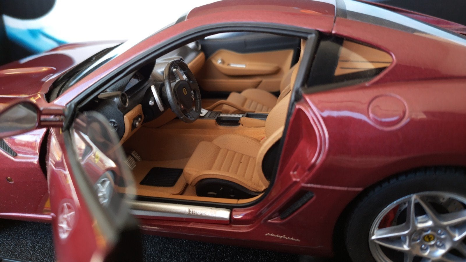Ferrari 599 GTB Fiorano 1:18 Hotwheels Elite Pol, Auto, Verzenden, ., Zo goed als nieuw