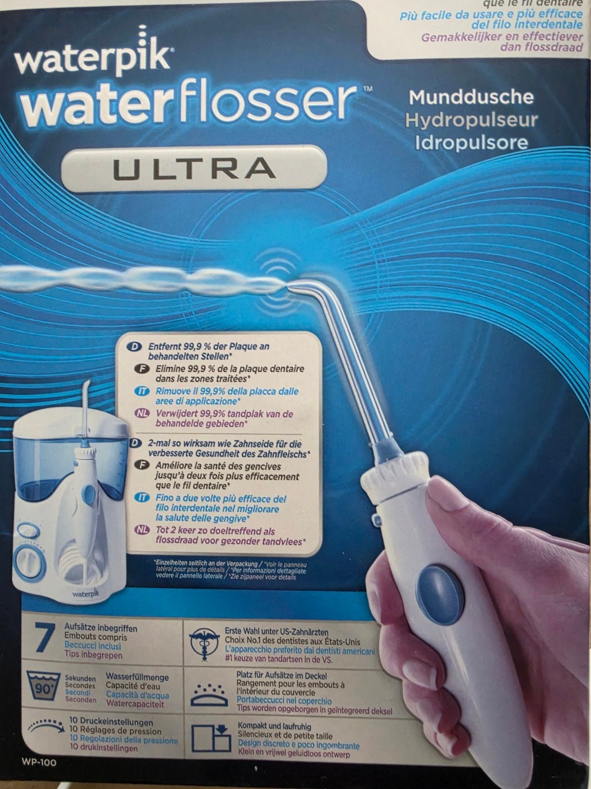 Waterpik Waterflosser Ultra - ZGAN en ongebruikt, Ophalen of Verzenden, Nieuw, Mondverzorging