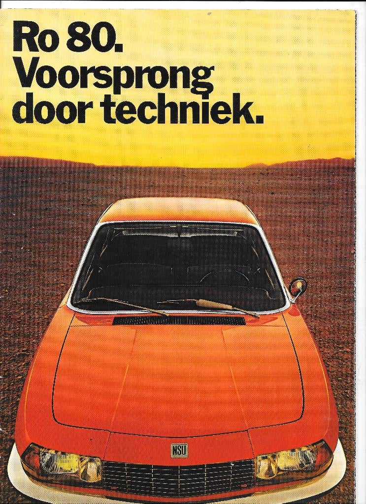 NSU RO80,  1973, Ophalen of Verzenden, Zo goed als nieuw, Overige merken