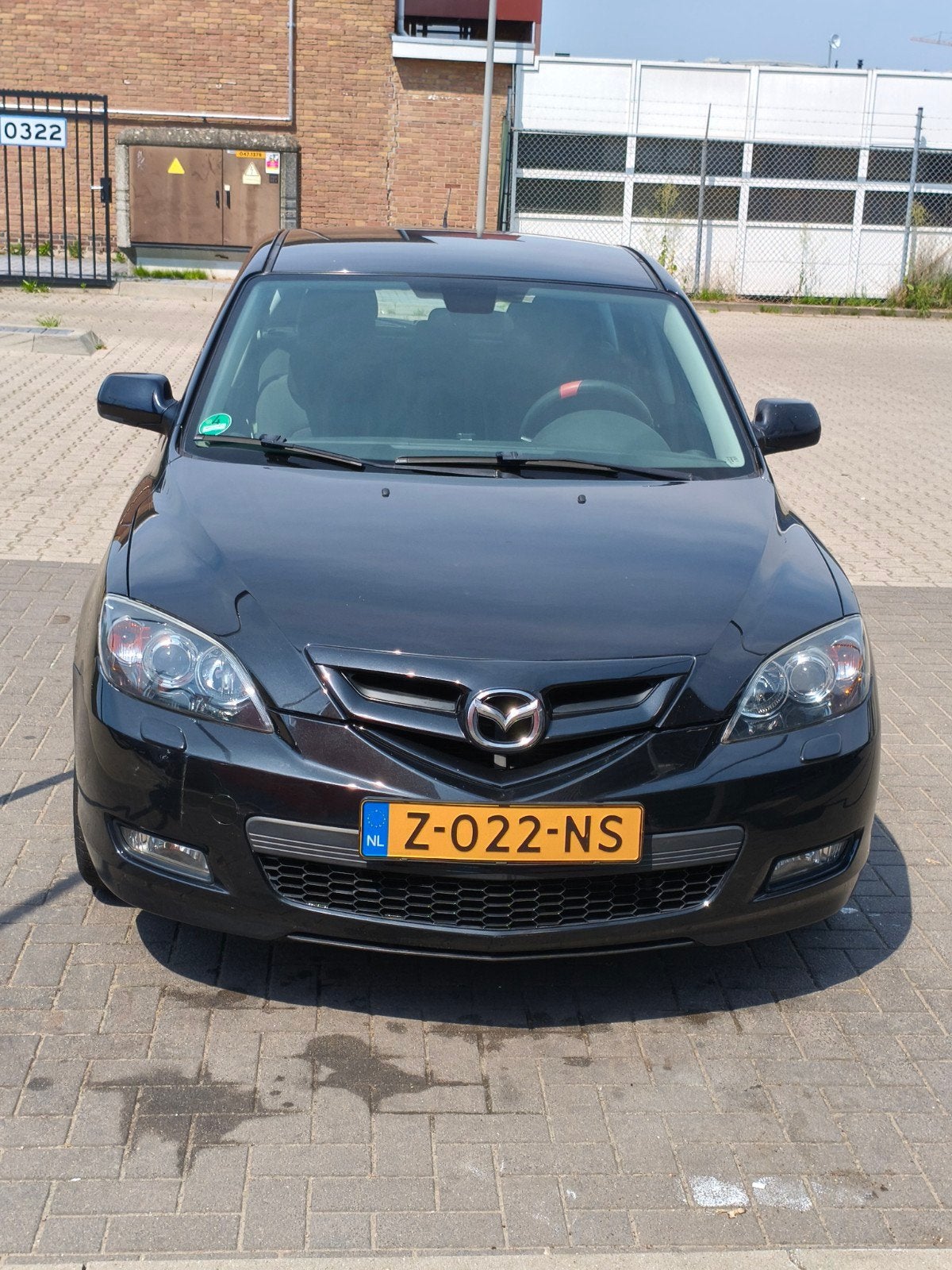 Mazda 3 1.6 Hatchback 2009 Zwart, Voorwielaandrijving, 4 cilinders, 1165 kg, Zwart