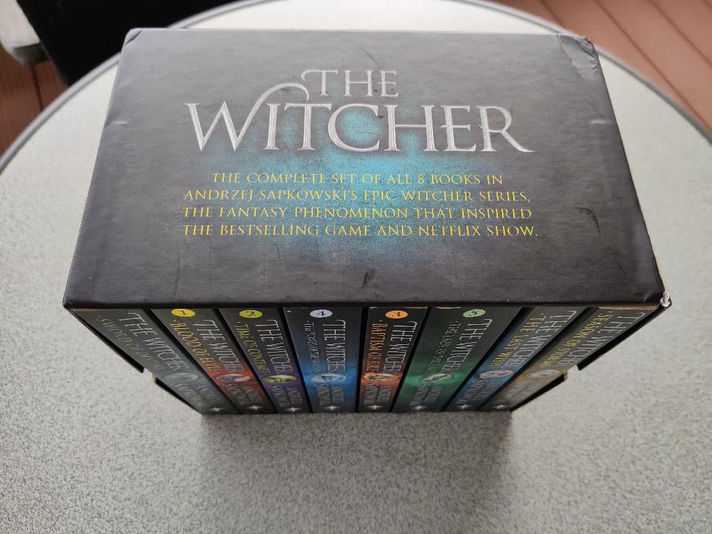The witcher complete boekenset Engels, Ophalen, Gelezen, Andrzej Sapkowski