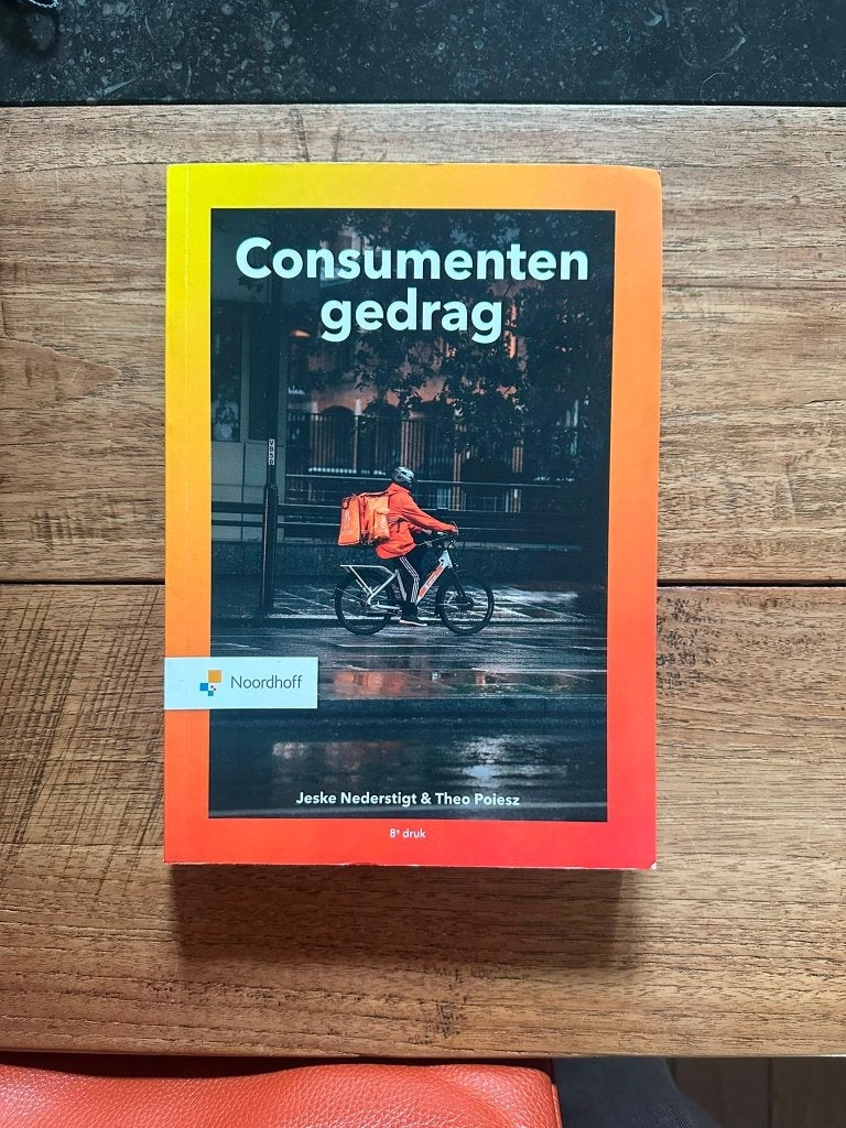 Consumentengedrag Nederstigt & Poiesz 8e druk, Boeken, Noordhoff, Zo goed als nieuw, Beta, HBO