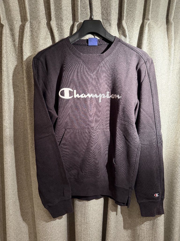 Champion Retro Vintage trui - Maat S, Kleding | Heren, Zwart, Champion, Ophalen of Verzenden, Gedragen