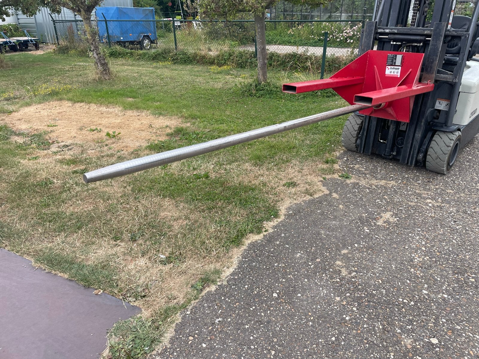 Indapp aanbouwdeel voorzetstuk voor heftruck of shovel, Ophalen of Verzenden, Infapp, Info@indapp.nl, Heulweg 44