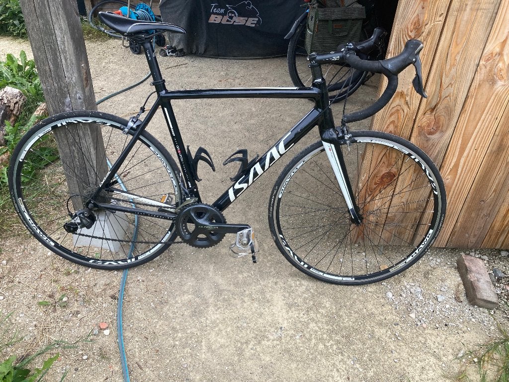 Racefiets Isaac 55 cm Ultegra, Carbon, Zo goed als nieuw, Meer dan 20 versnellingen, 53 tot 57 cm