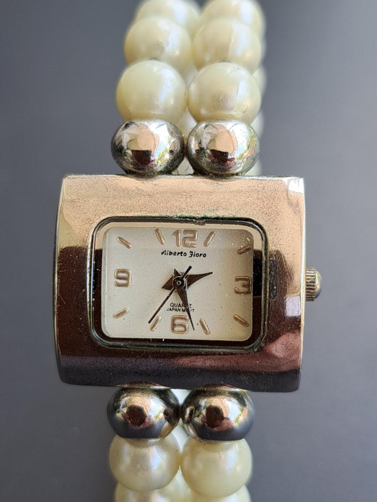 Alberto Fiore dames horloge, Ophalen of Verzenden, Staal, Overige merken