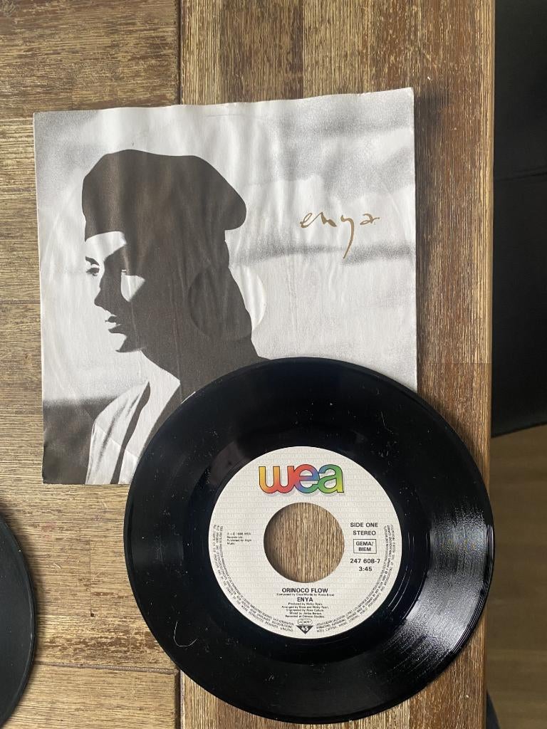 Enya – Orinoco Flow (Sail Away), Cd's en Dvd's, Vinyl Singles, 7 inch, Single, Ophalen of Verzenden, Zo goed als nieuw