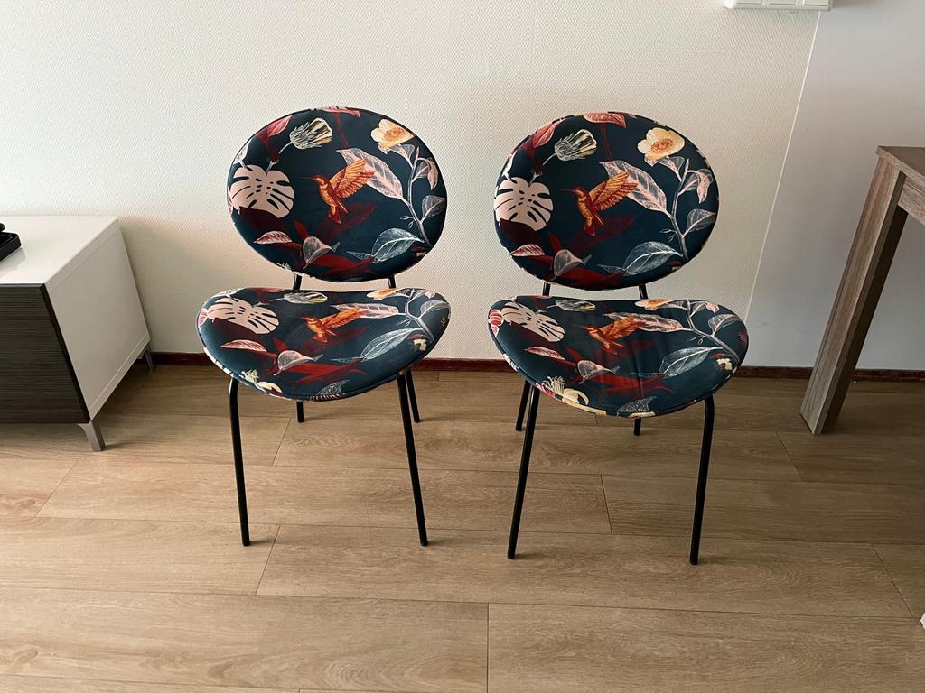 2 leuke stoeltjes gratis ophalen, Ophalen of Verzenden, Zo goed als nieuw, Twee
