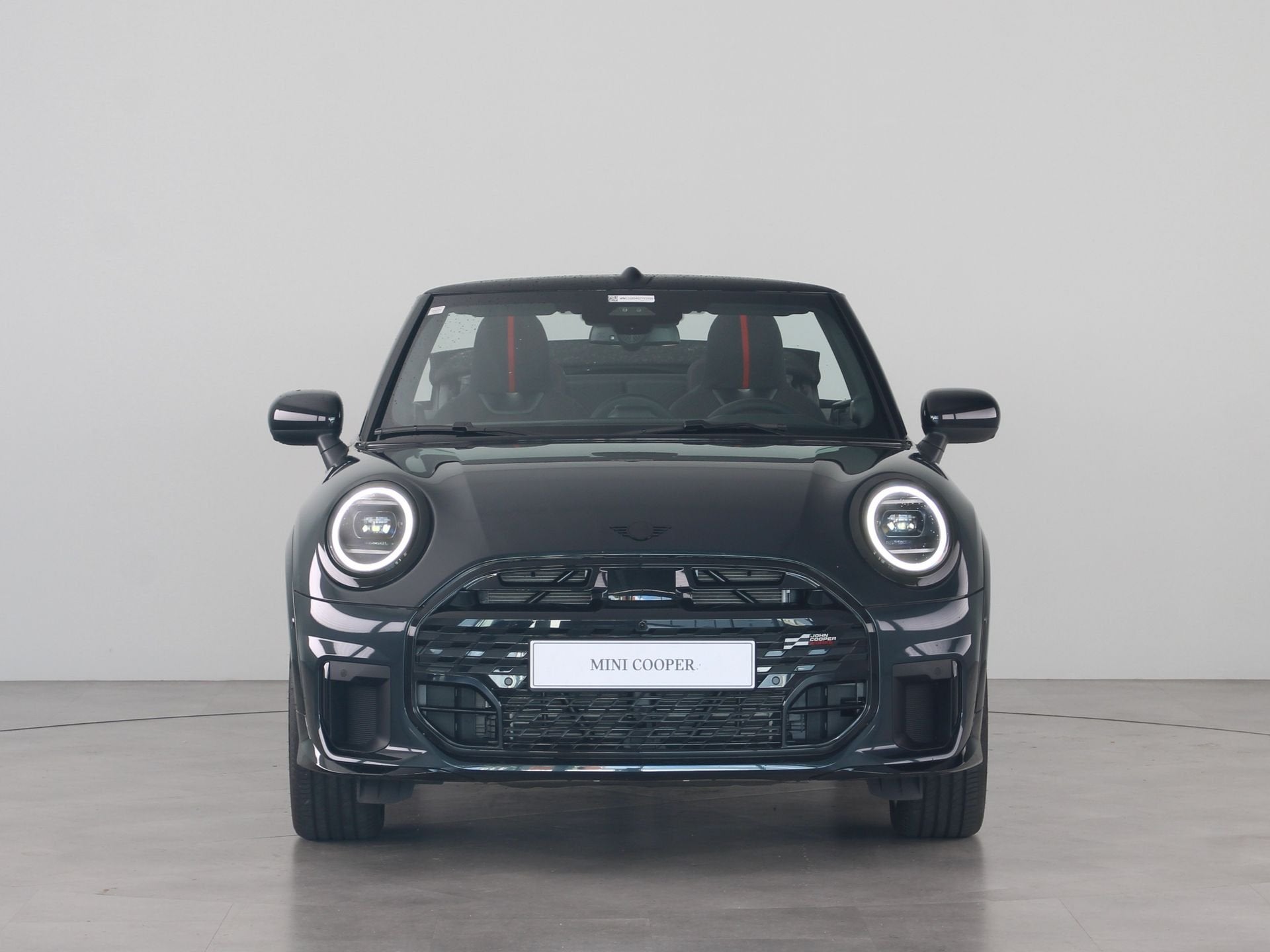 MINI Cabrio Cooper C John Cooper Works Pakket XL PRIVATE LEA, Auto's, 1998 cc, 15 km/l, Zwart, Cabriolet
