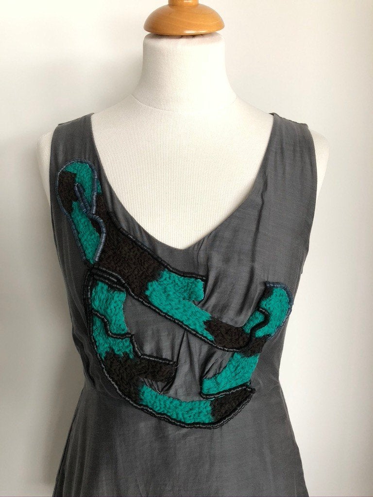 LUISA CERANO top, maat 36, Verzenden, Luisa Cerano, Grijs, Gedragen