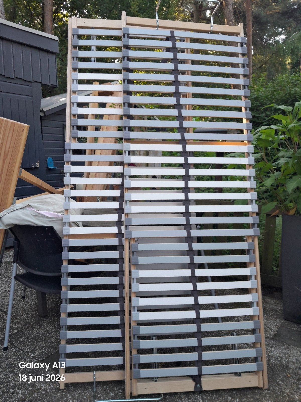 Lattenbodem 90x200 cm - Zo goed als nieuw, Huis en Inrichting, 90 cm, Eenpersoons, Ophalen of Verzenden, Zo goed als nieuw