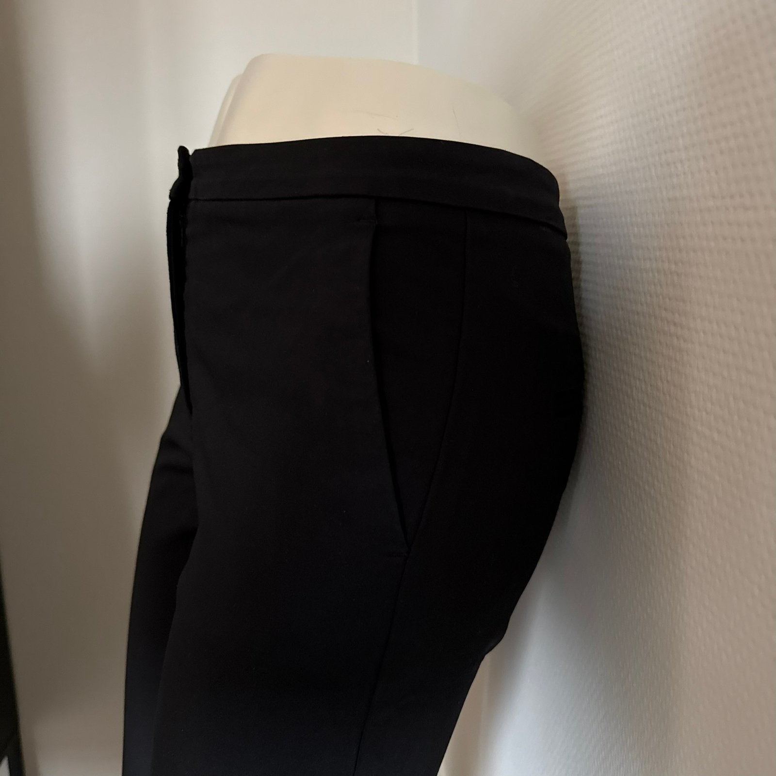 United Colors of Benetton Pantalon Zwart Maat 36 S broek, Ophalen of Verzenden, Zo goed als nieuw, Maat 36 (S), Zwart